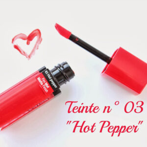 Son Bourjois Rouge Edition Velvet 03 - Hot Pepper - Image 5