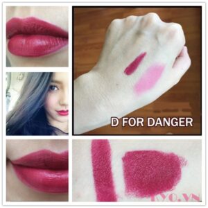 Son MAC Matte Màu D For Danger - Đỏ Rượu Vang - Image 3