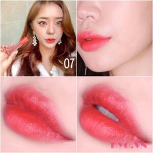 Son Black Rouge Air Fit Velvet Tint Pure Crimson A07 - Hồng Đào - Image 4