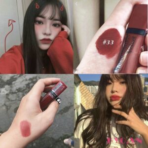 Son Bourjois Rouge Edition Velvet Brun Croyable 33 - Đỏ đất - Image 9