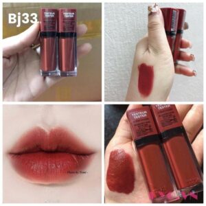 Son Bourjois Rouge Edition Velvet Brun Croyable 33 - Đỏ đất - Image 7