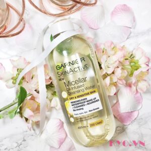 Nước tẩy trang Garnier Micellar Oil–Infused Cleansing Water Dry and Sensitive Skin - Image 4