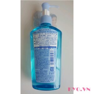Dầu tẩy trang Kose softymo speedy cleansing oil (chai màu xanh) - Image 4
