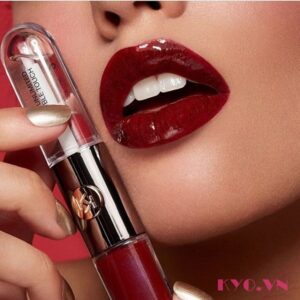 Son Kiko Unlimited Double Touch Scarlet Red 105 - Đỏ huyền bí - Image 3