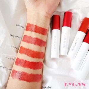 Son Black rouge Cotton Lip Color Tomato Box T04 - Đỏ gạch - Image 4