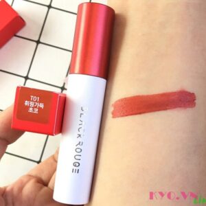 Son Black rouge Cotton Lip Color Choco Red T01 - Đỏ Nâu - Image 4