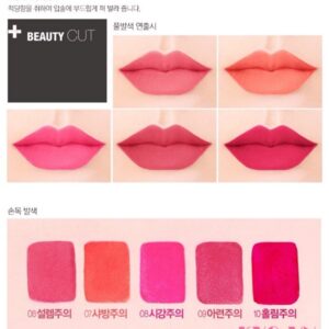 Son Bbia last velvet lip tint Version 2 Red Attack 10 – Hồng Tím - Image 6