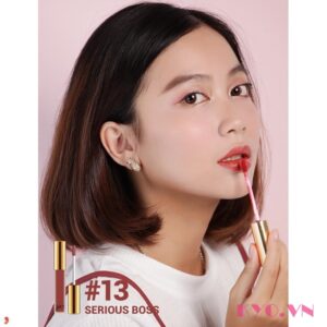 Son Bbia last velvet lip tint Version 3 Serious Boss 13 - Cam Hồng Đất - Image 6