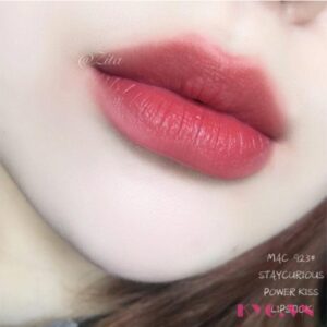 Son Mac powder kiss Stay Curious 923 - Cam Đất Ánh Đỏ - Image 6