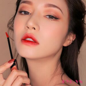 Son 3CE Cloud Lip Tint Macaron Red - Đỏ Tươi - Image 3