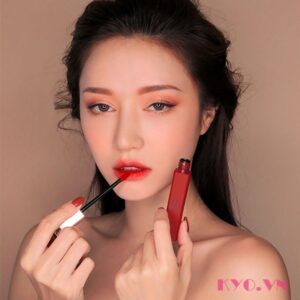Son 3CE Cloud Lip Tint Macaron Red - Đỏ Tươi - Image 4