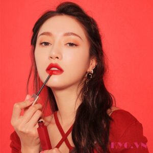 Son 3CE Cloud Lip Tint Macaron Red - Đỏ Tươi - Image 5