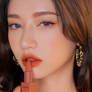 Son 3CE Matte Lip Color 231 Baked Orange – Cam Nâu - Image 4