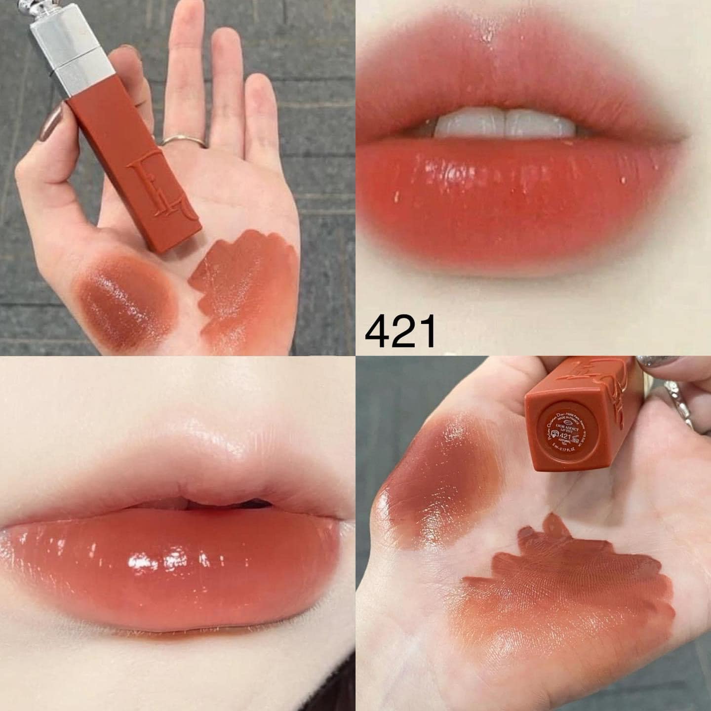 Dior addict lip tattoo 421 best sale