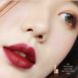 YSL Tatouage Couture Matte Stain 08 – Đỏ Rượu - Image 3
