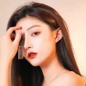 Son YSL The Slim Glow Matte - 214 Illicit Orange – Cam cháy - Image 3