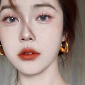 Son YSL The Slim Glow Matte - 214 Illicit Orange – Cam cháy - Image 5