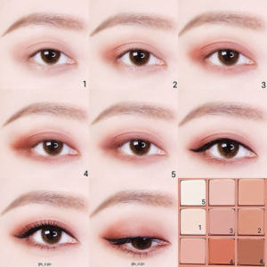 Bảng Phấn Mắt 9 Màu 3CE Multi Eye Color Palette - Dry Bouquet - Image 3