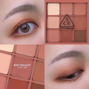 Bảng Phấn Mắt 9 Màu 3CE Multi Eye Color Palette - Dry Bouquet - Image 8