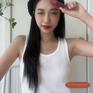 Son Black Rouge Double Layer Over Velvet DL03 Fauver Layer - Màu Cam Đất