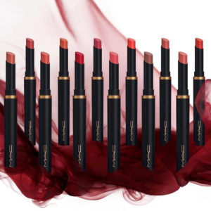 Son MAC Powder Kiss Velvet Blur Slim 899 Brickthrough - Màu Hồng Khô - Image 11