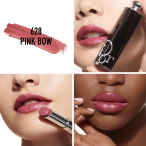 Son Dưỡng Dior Addict Hydrating Shine 628 Pink Bow - Màu Hồng Đất - Image 4
