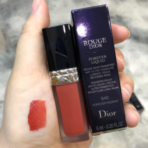 Son Kem Dior Rouge Forever Liquid 840 Forever Radiant - Màu Đỏ Gạch - Image 5