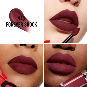 Son Kem Dior Rouge Forever Liquid 943 Forever Shock - Màu Đỏ Rượu Vang - Image 3