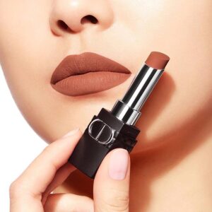 Son Dior Rouge Forever Transfer Proof Lipstick 200 Forever Nude Touch (New) - Màu Cam Đất - Image 6