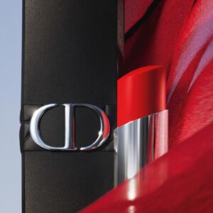 Son Dior Rouge Forever Transfer Proof Lipstick 999 Forever Dior (New) - Màu Đỏ Tươi - Image 9
