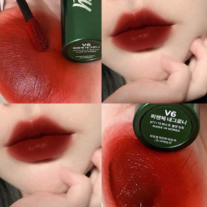 Son Kem Lì Merzy The First Velvet Tint V6 Green Edition - Màu Đỏ Gạch - Image 3