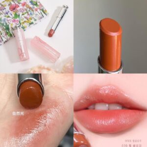 Son Dưỡng Dior Addict Lip Glow 039 Warm Beige - Màu Cam Đất - Image 3