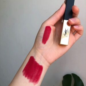 Son YSL Slim 05 Peculiar Pink - Màu Đỏ Mận - Image 7