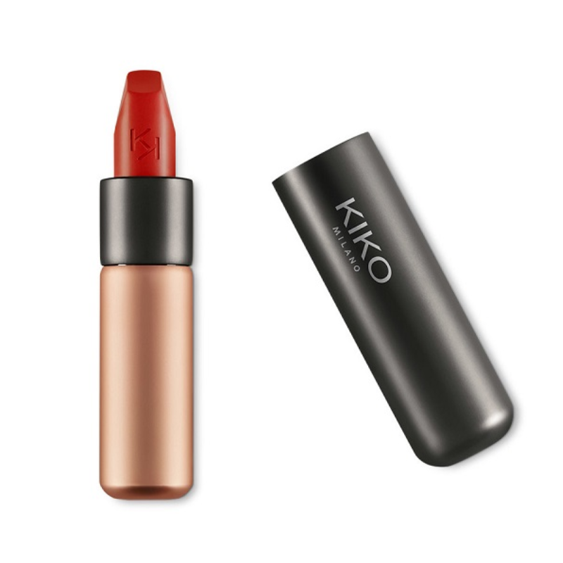 Son Kiko Velvet Passion Matte Lipstick 338 Venetian Red – Màu đỏ gạch