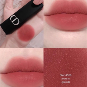 Son Dior Rouge Forever Transfer Proof Lipstick 558 Forever Grace (New) - Màu Hồng Đất - Image 3
