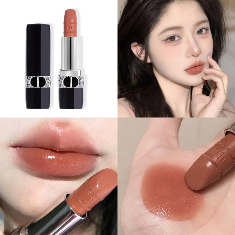Son Dior Rouge Dior Mitzah Satin Limited Edition 424 Nude Fauve – Màu Cam Nude