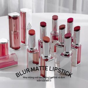 Son 3CE Blur Matte Lipstick Apricot Filter - Màu Cam Đào San Hô - Image 6