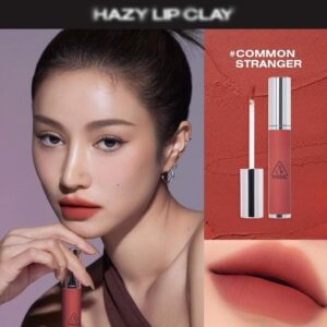 Son Kem Lì 3CE Hazy Lip Clay Common Stranger - Màu Cam Gạch - Image 4