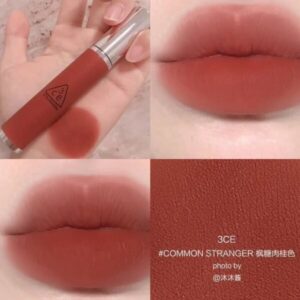 Son Kem Lì 3CE Hazy Lip Clay Common Stranger - Màu Cam Gạch - Image 3