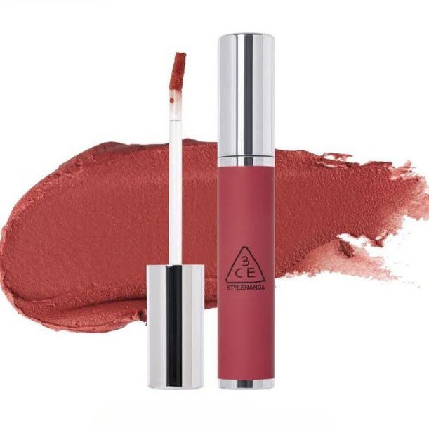 Son Kem Lì 3CE Hazy Lip Clay Paintingcot - Màu Đỏ Hồng Đất