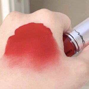 Son Kem MAC Locked Kiss Ink 24HR Lipcolour 81 Gutsy – Màu Cam Đỏ - Image 3