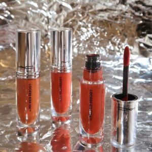Son Kem MAC Locked Kiss Ink 24HR Lipcolour 81 Gutsy – Màu Cam Đỏ - Image 5