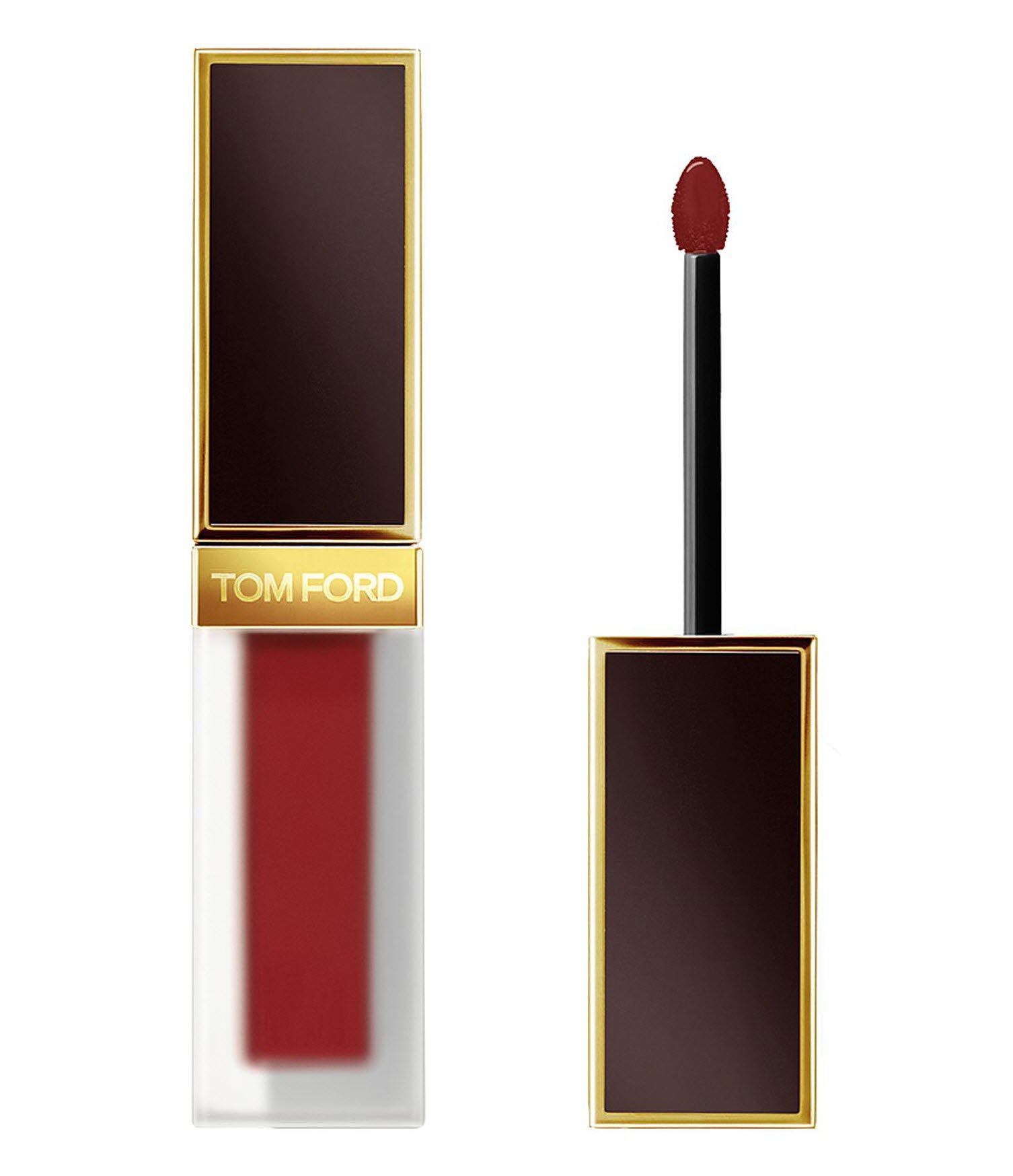 Son Kem Tom Ford Liquid Lip Luxe Matte 133 Carlet Stiletto - Màu Đỏ Gạch