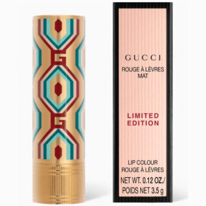 Son Gucci Rouge À Lèvres Mat Lipstick Limited 208 They Met In Argentina Xmas - Màu Hồng Đất - Image 7