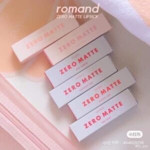 Son Romand New Zero Matte Lipstick 01 Dusty Pink - Màu Hồng Lạnh - Image 5