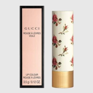 Son Gucci Rouge À Lèvres Voile 508 Diana Amber (Vỏ Hoa) - Màu Đỏ Ruby - Image 6