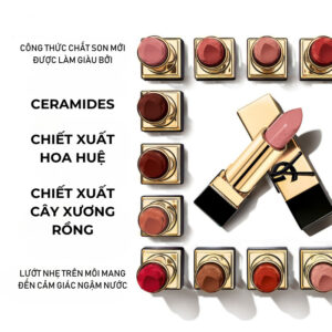 Son YSL Rouge Pur Couture Caring Satin Lipstick OM Orange Muse