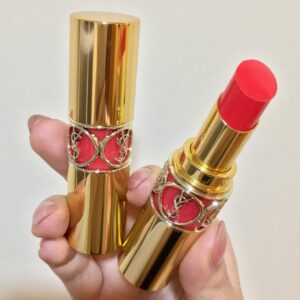 Son YSL Volupte Shine 12 Corail Dolman – Màu Hồng Cam - Image 5