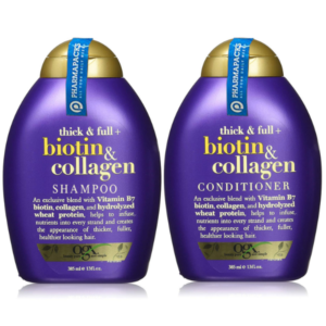 Combo Gội Xả OGX Biotin & Collagen