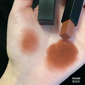 Son YSL Rouge Pur Couture The Slim 320 Scorching Brown - Màu Nâu Tây - Image 4